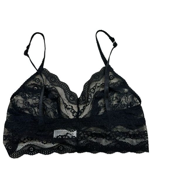 Ladies b.tempt'd by Wacoal‎ Lace Kiss Bralette Black Size Small - Picture 6 of 12